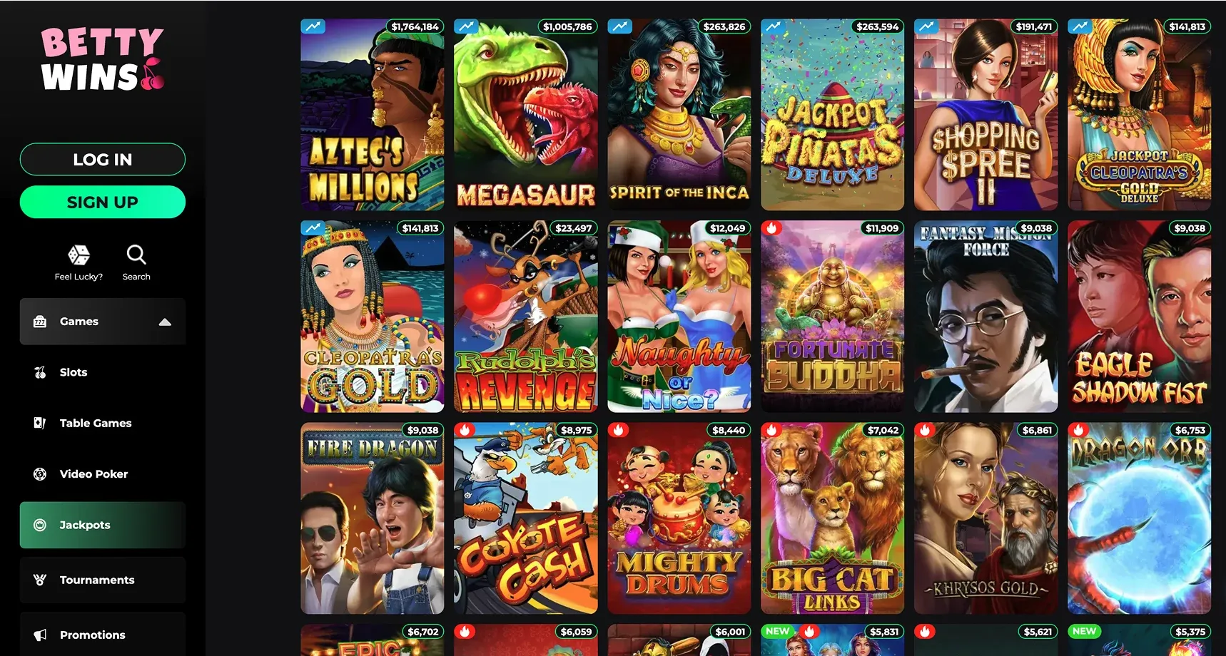 Betty Wins Casino Betty Wins Casino